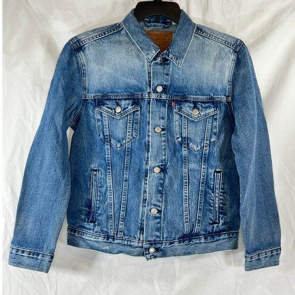 Signature by Levi Strauss & Co. Jackets & Blazers - Levi's Premium Custom Tie Dye Denim Trucker Type III Jacket Men's M